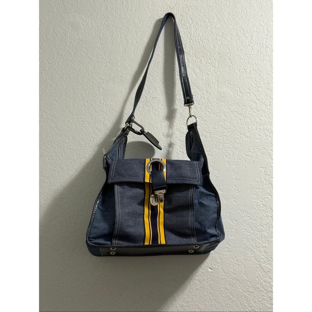 Samsonite Early 60's Rare  sports /Travel./Overnight Denim Bag 14x10